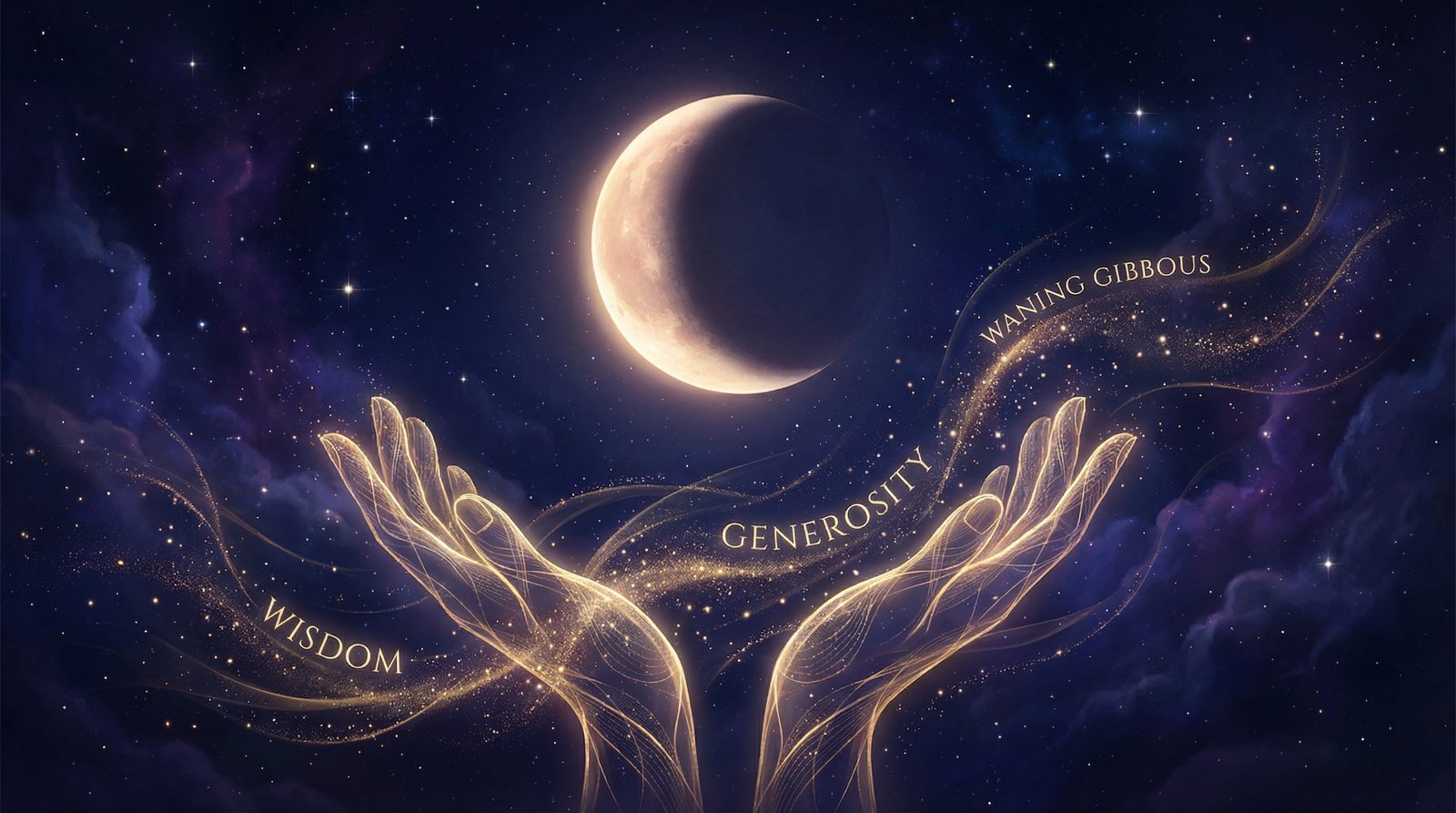 waning gibbous generous lover personality